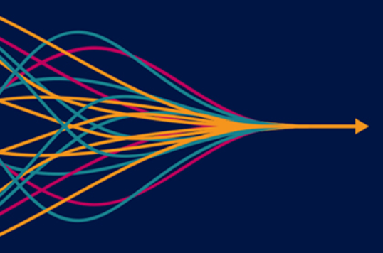 Colorful arrow